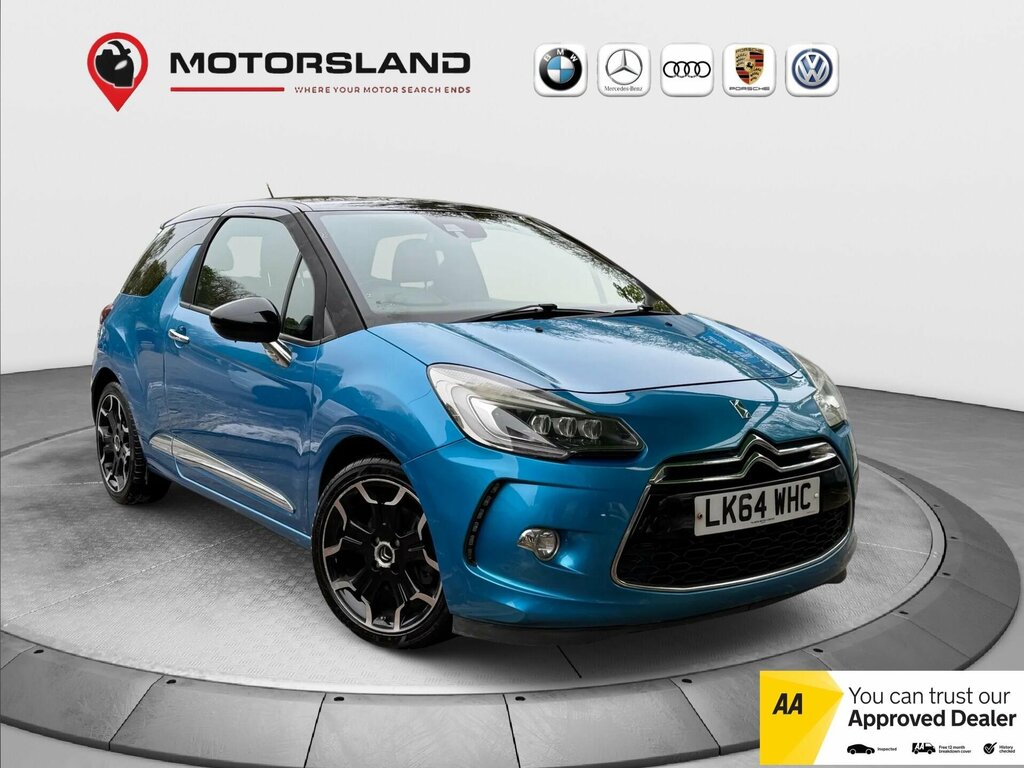 Citroen DS3 1.6 Thp Dsire Plus Euro 5 Blue