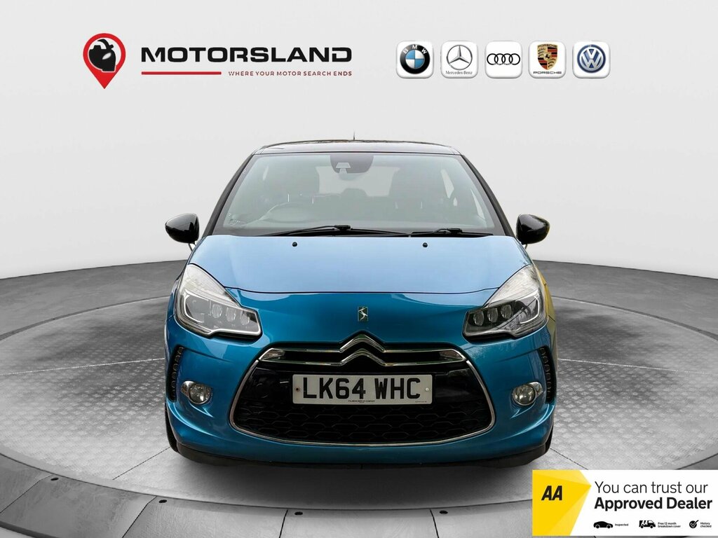 Citroen DS3 1.6 Thp Dsire Plus Euro 5 LK64WHC Blue #2