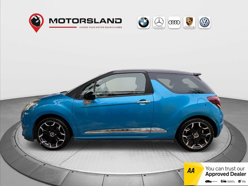 Citroen DS3 1.6 Thp Dsire Plus Euro 5 LK64WHC Blue #4