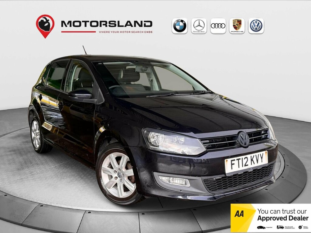 Volkswagen Polo 1.2 Match Euro 5 Black