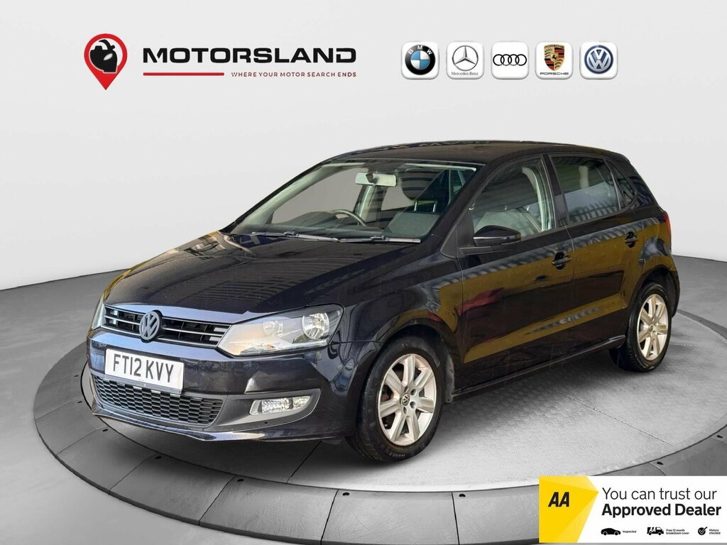 Volkswagen Polo 1.2 Match Euro 5 FT12KVY Black #4