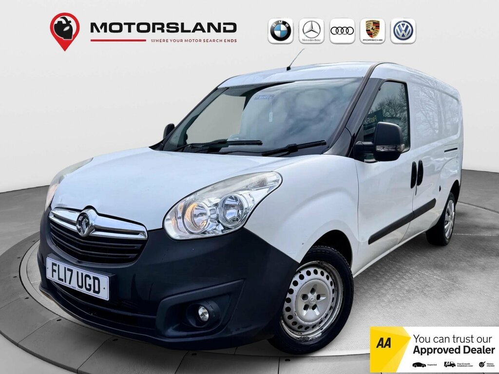 Vauxhall Combo 1.6 Turbo D 2300 Edition Crew Van Double Cab 6Dr D Blue