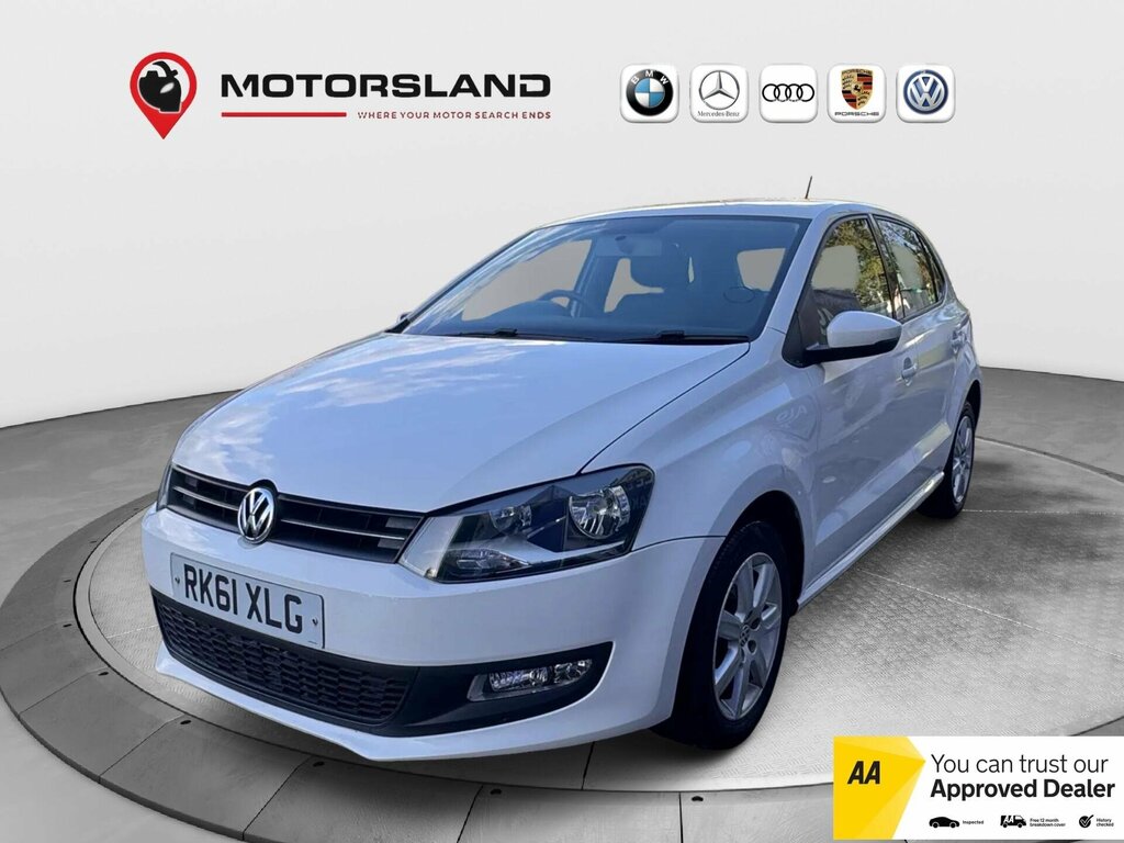 Volkswagen Polo 1.2 Match Euro 5 RK61XLG White #3