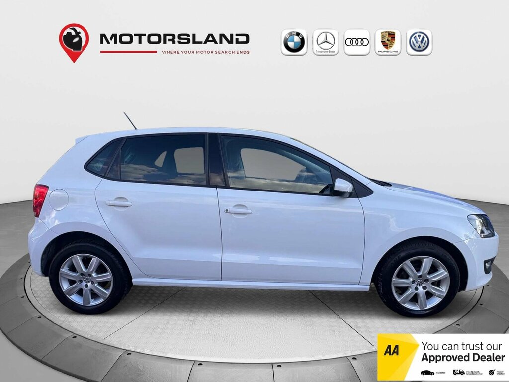 Volkswagen Polo 1.2 Match Euro 5 RK61XLG White #4