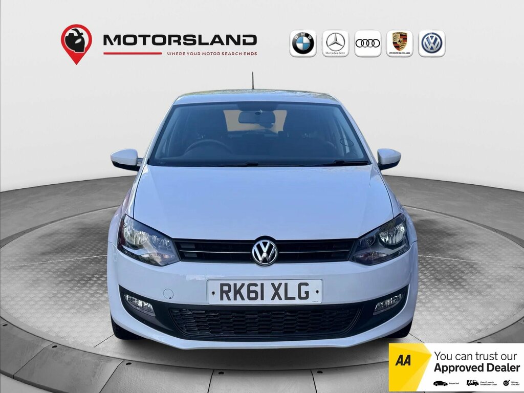Volkswagen Polo 1.2 Match Euro 5 RK61XLG White #2
