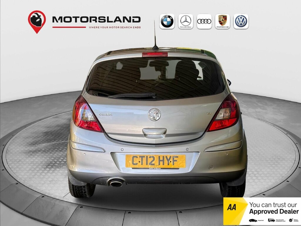 Vauxhall Corsa 1.4 16V Sxi Euro 5 Ac CT12HYF Silver #6