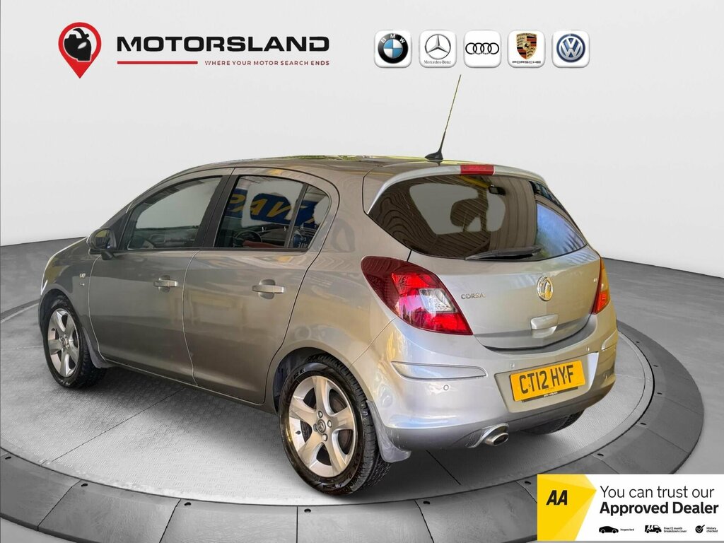 Vauxhall Corsa 1.4 16V Sxi Euro 5 Ac CT12HYF Silver #5