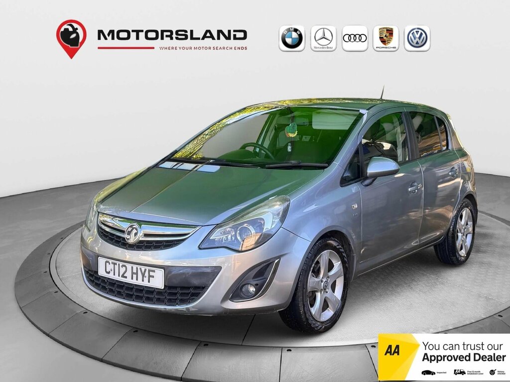 Vauxhall Corsa 1.4 16V Sxi Euro 5 Ac CT12HYF Silver #3