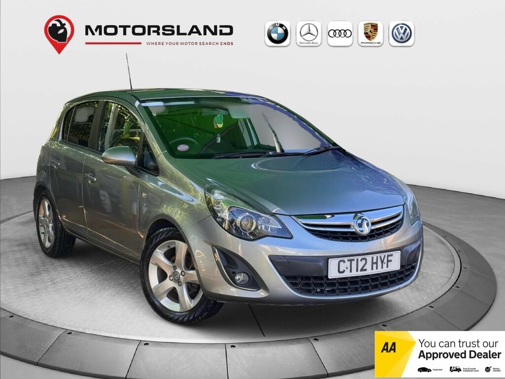 Vauxhall Corsa 1.4 16V Sxi Euro 5 Ac Silver