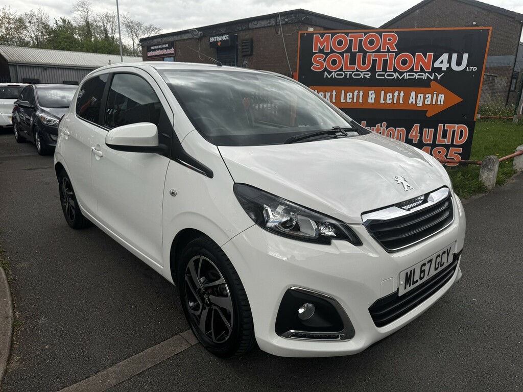 Peugeot 108 Hatchback 1.2 Puretech Allure 201767 White