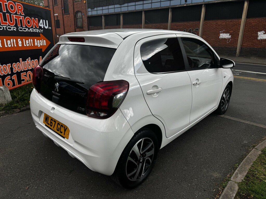 Peugeot 108 Hatchback 1.2 Puretech Allure 201767 ML67GCY White #2