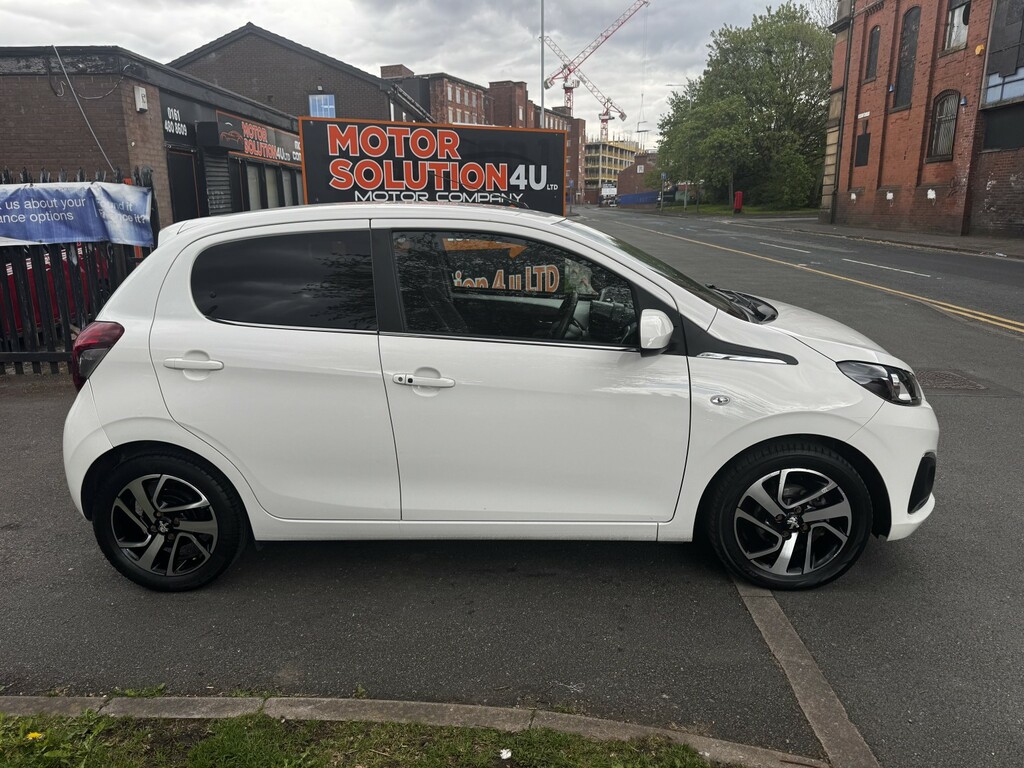 Peugeot 108 Hatchback 1.2 Puretech Allure 201767 ML67GCY White #5