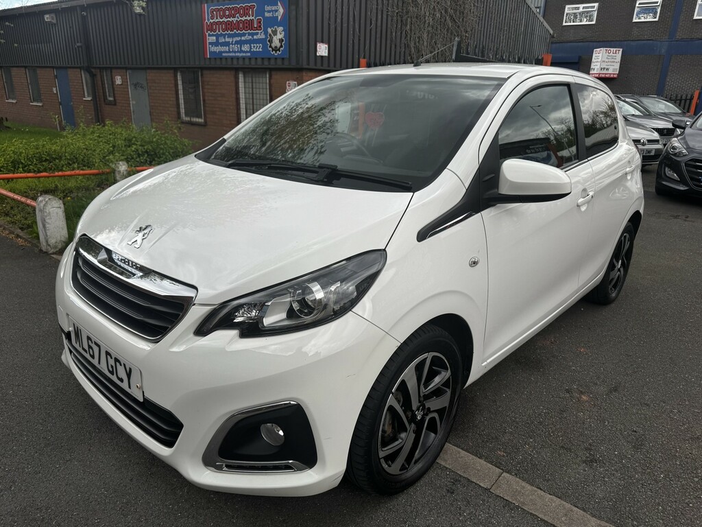 Peugeot 108 Hatchback 1.2 Puretech Allure 201767 ML67GCY White #3