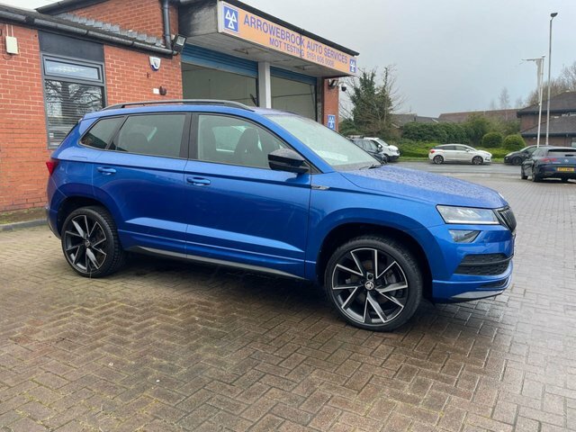 Skoda Karoq 2020 1.5 Tsi Act Sportline Suv Dsg Euro Blue #4