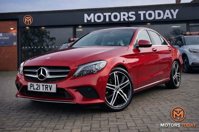 Mercedes-Benz C Class 2021 2.0 C220d Sport Edition Premium Saloon Red