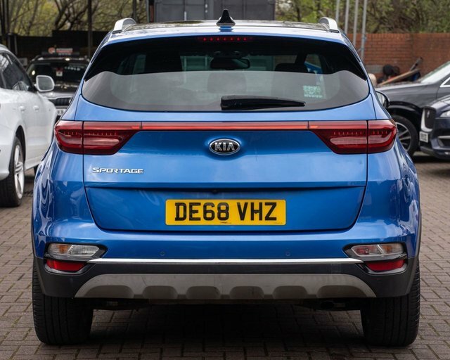 Kia Sportage 2018 1.6 T-gdi 4 Suv Dct Awd Euro 6 S DE68VHZ Blue #6