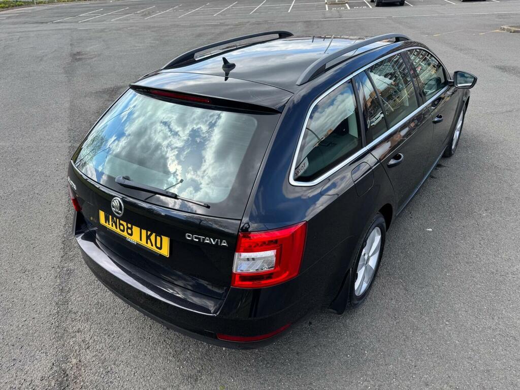 Skoda Octavia Estate 1.6 Tdi Se Technology Euro 6 Ss 201 WN68TKO Black #5
