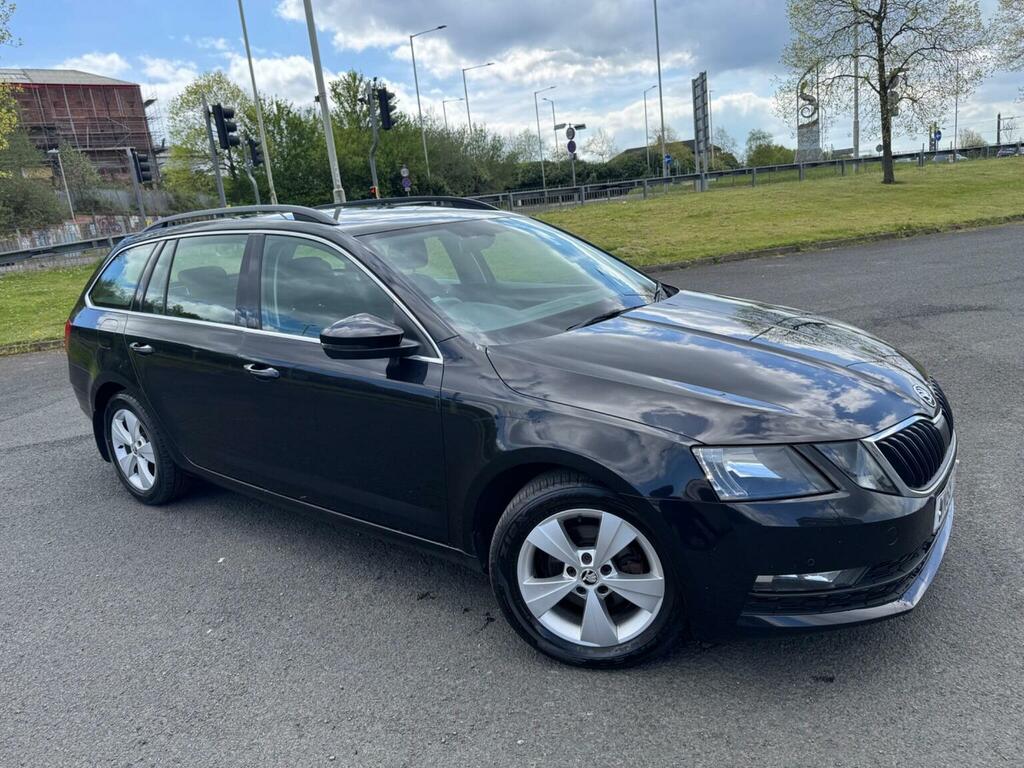 Skoda Octavia Estate 1.6 Tdi Se Technology Euro 6 Ss 201 WN68TKO Black #2