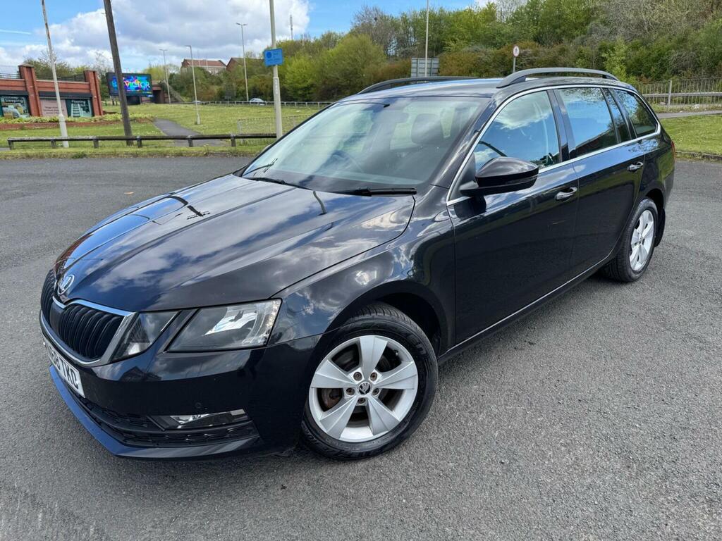 Skoda Octavia Estate 1.6 Tdi Se Technology Euro 6 Ss 201 WN68TKO Black #4
