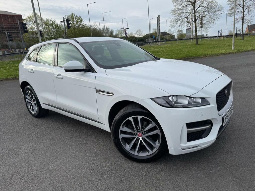 Jaguar F-Pace Suv 2.0 D180 R-sport Euro 6 Ss 20176 White