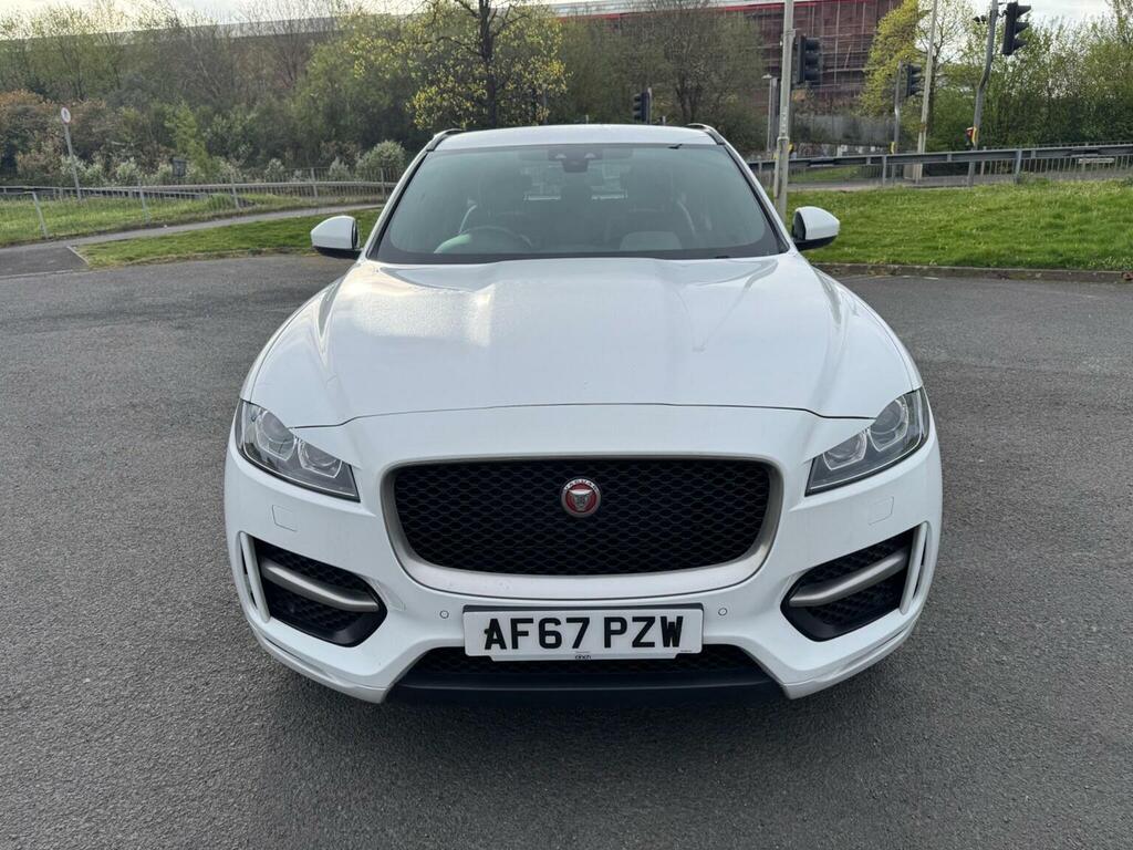 Jaguar F-Pace Suv 2.0 D180 R-sport Euro 6 Ss 20176 AF67PZW White #5