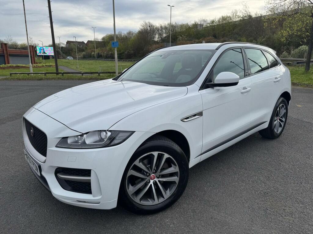 Jaguar F-Pace Suv 2.0 D180 R-sport Euro 6 Ss 20176 AF67PZW White #3