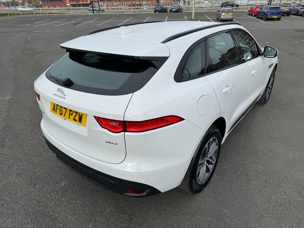 Jaguar F-Pace Suv 2.0 D180 R-sport Euro 6 Ss 20176 AF67PZW White #4