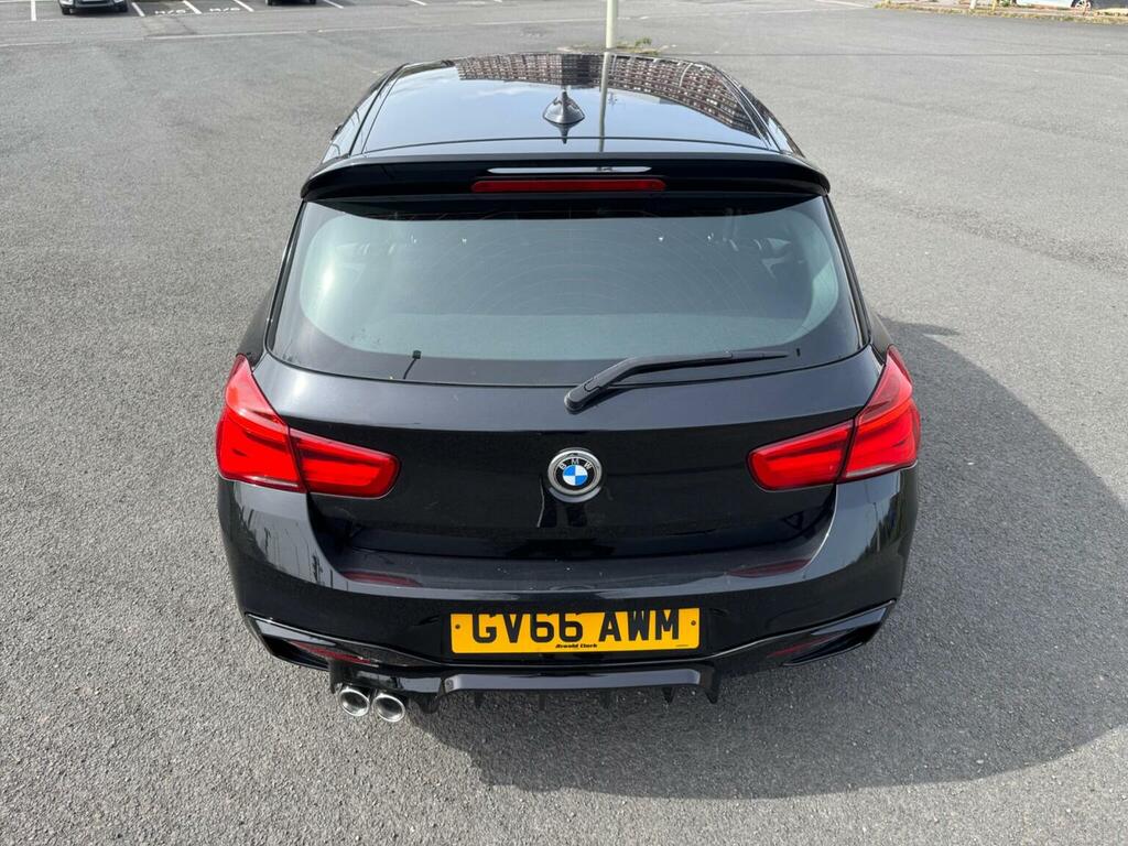 BMW 1 Series Hatchback 1.5 116D M Sport Euro 6 Ss 2016 GV66AWM Black #6