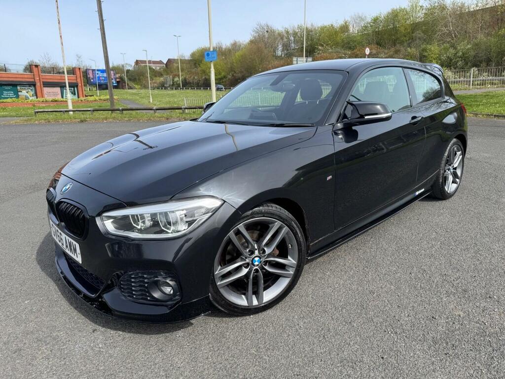 BMW 1 Series Hatchback 1.5 116D M Sport Euro 6 Ss 2016 GV66AWM Black #3