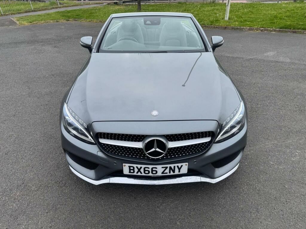 Mercedes-Benz C Class Convertible 2.1 C220d Amg Line Cabriolet G-tronic BX66ZNY Grey #5