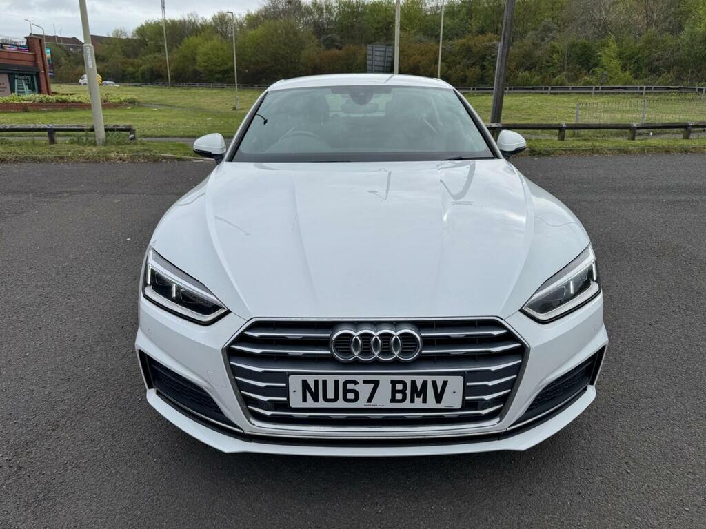 Audi A5 Hatchback 2.0 Tdi S Line Sportback Euro 6 Ss NU67BMV White #5