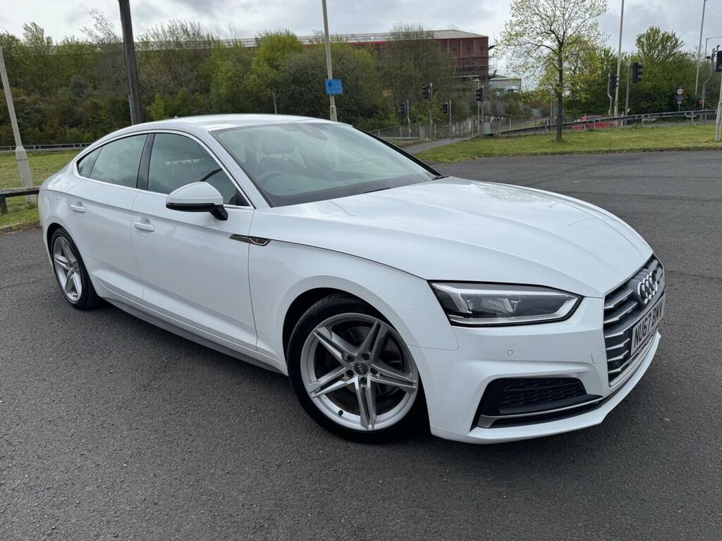 Audi A5 Hatchback 2.0 Tdi S Line Sportback Euro 6 Ss White