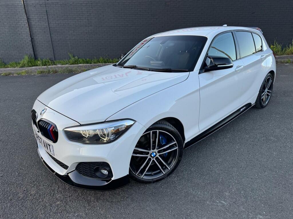BMW 1 Series Hatchback 2.0 118D M Sport Shadow Edition Euro 6 AP67AVT White #3