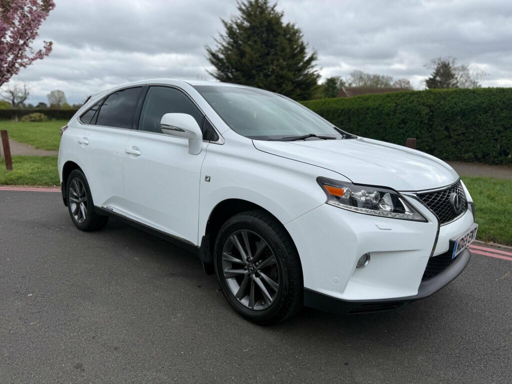 Lexus RX 3.5 450H V6 F Sport Cvt 4Wd Euro 5 Ss White #2