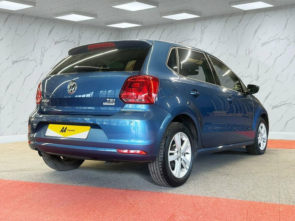 Volkswagen Polo 1L Match Edition FJ67UTM Blue #6