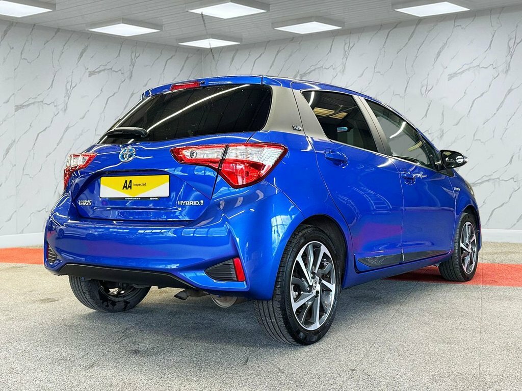 Toyota Yaris 1.5L Y20 Bi-tone WG69ZSR Blue #5