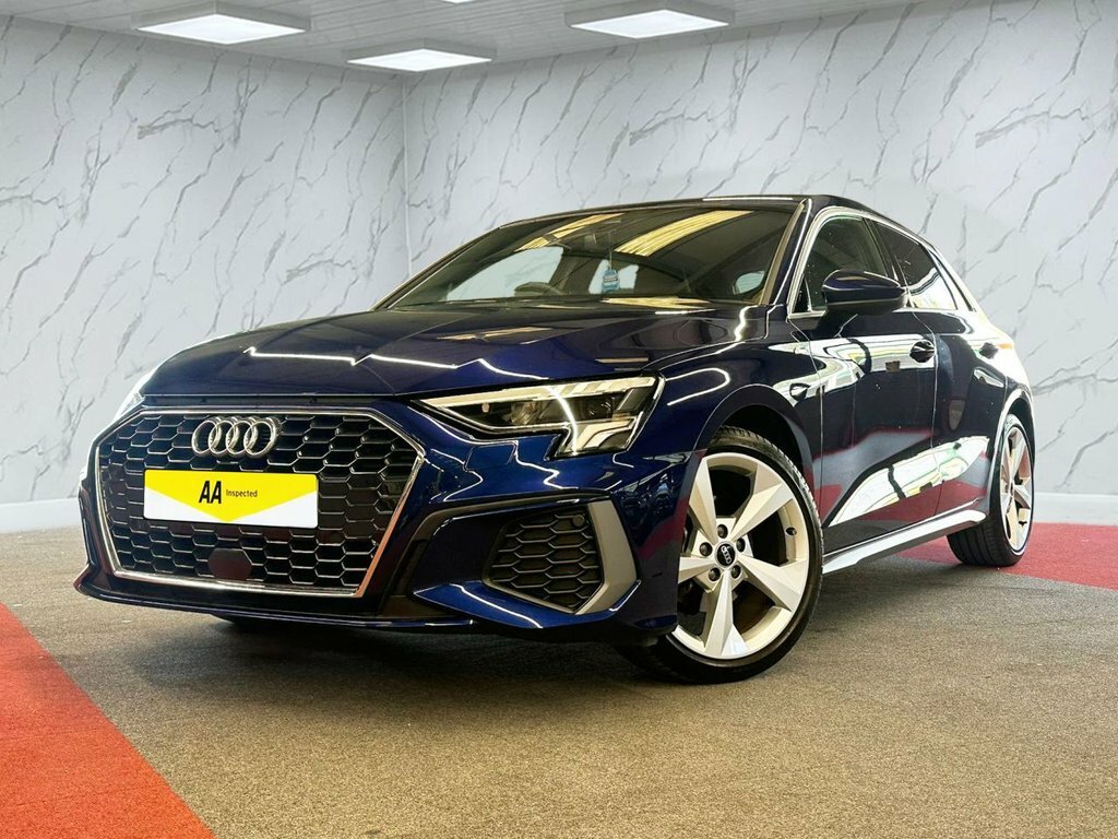 Audi A3 1L S Line WG23RKN Blue #4