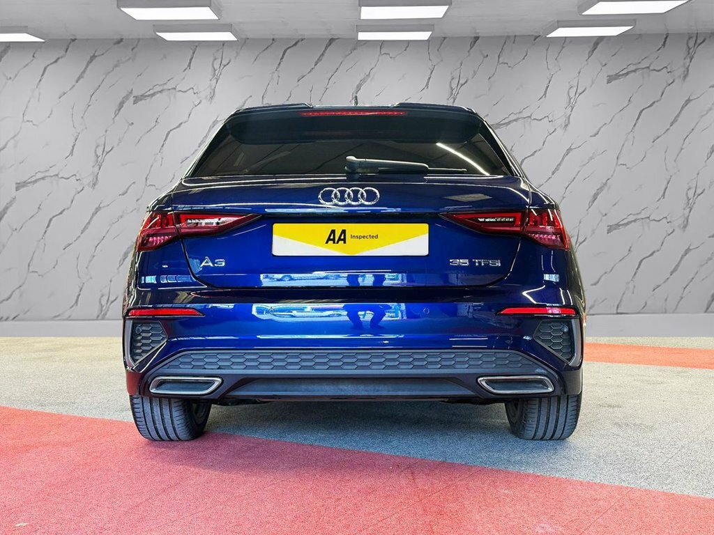 Audi A3 1L S Line WG23RKN Blue #6