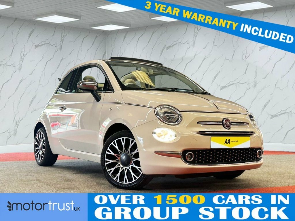 Fiat 500C 1.2L Collezione White