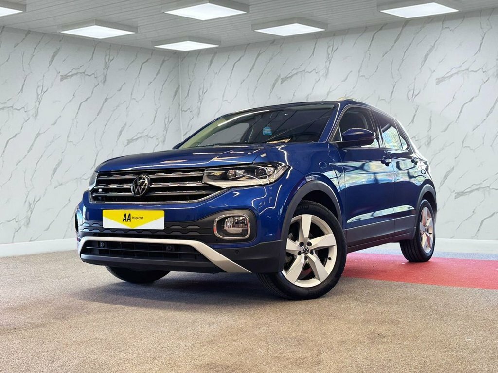 Volkswagen T-Cross 1L Sel VK23PFN Blue #4