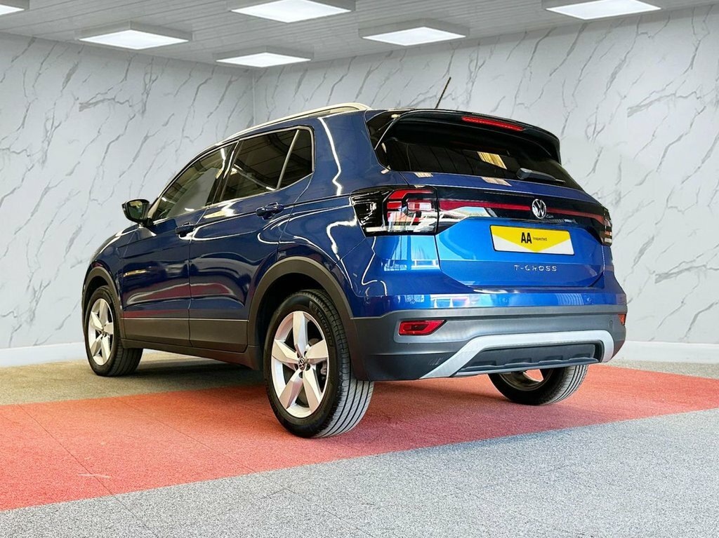 Volkswagen T-Cross 1L Sel VK23PFN Blue #5