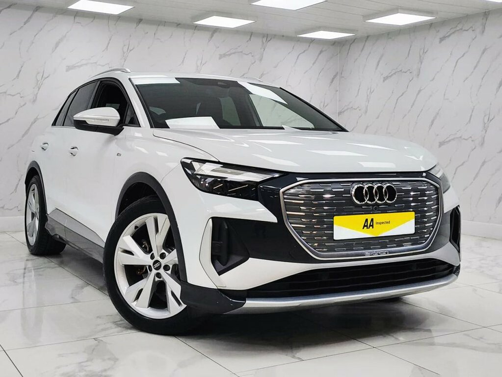 Audi Q4 E Tron Suv KN22XJA White #4