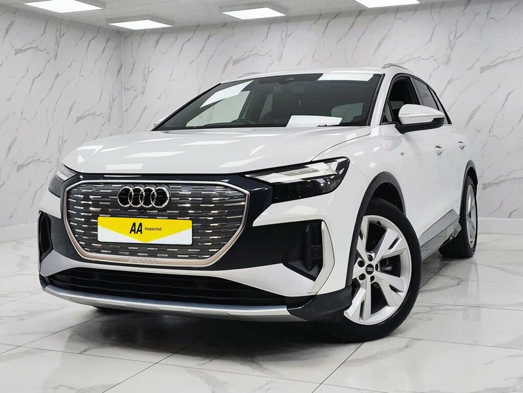 Audi Q4 E Tron Suv KN22XJA White #2