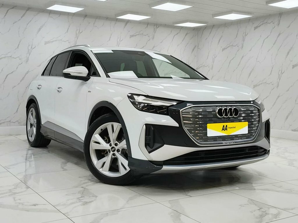 Audi Q4 E Tron Suv KN22XJA White #5