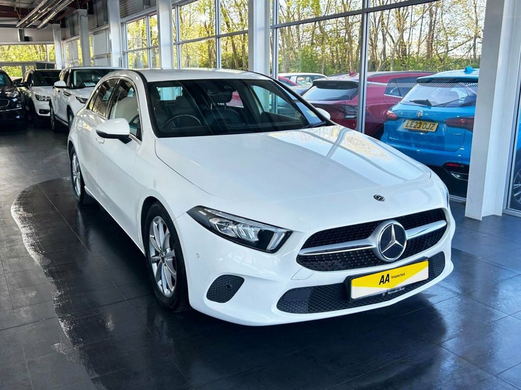 Mercedes-Benz A Class 1.3L Sport YK20JYD White #2