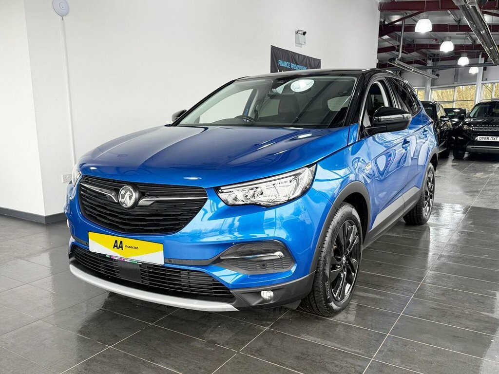 Vauxhall Grandland X 1.5L Sri Nav DS21OHK Blue #4