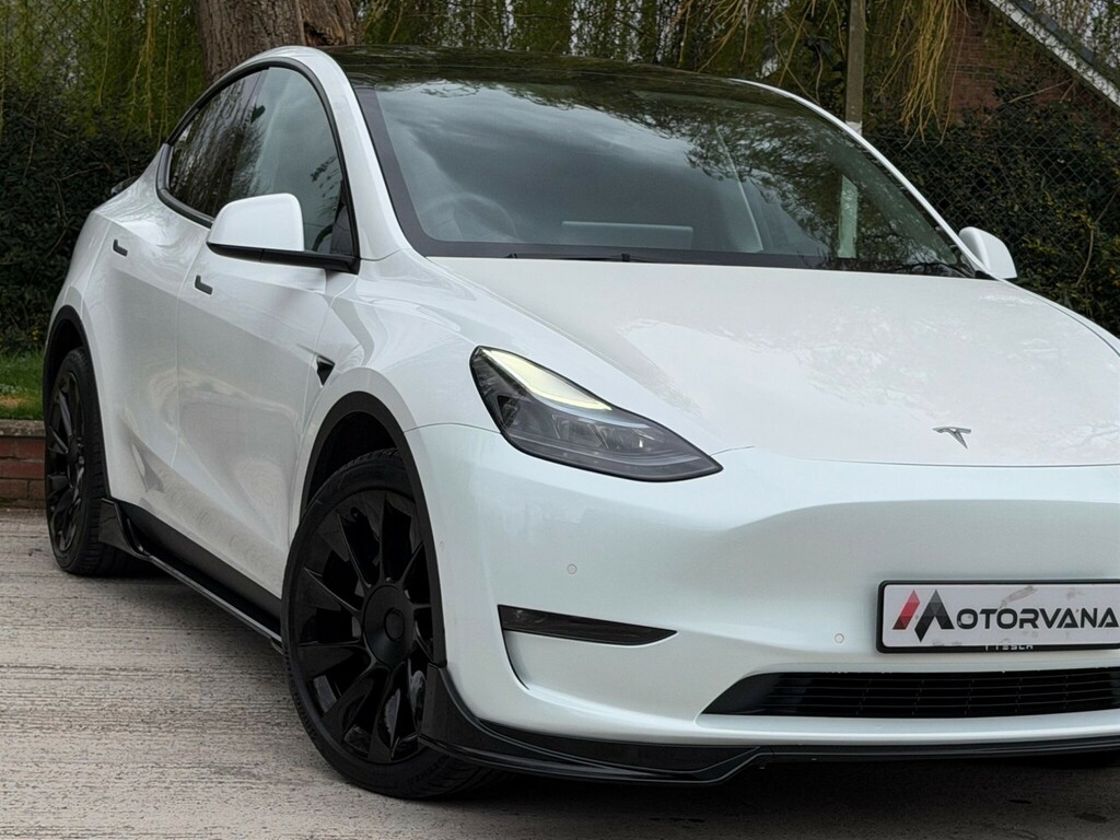 Tesla Model Y Dual Motor Long Range 4Wde SH72LUE White #5