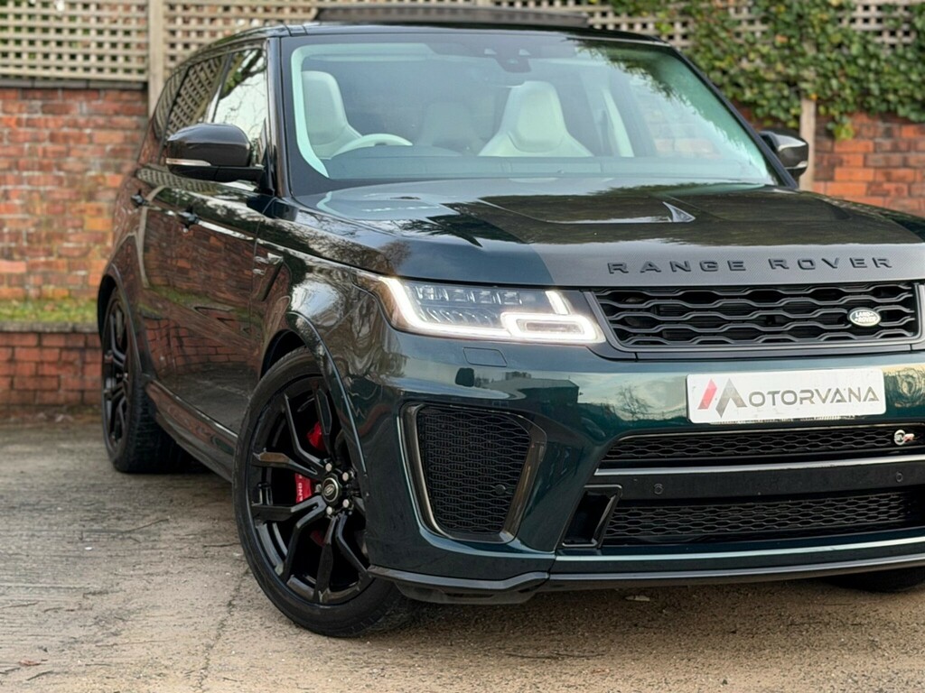Land Rover Range Rover Sport 5.0 P575 V8 Svr Carbon Edition 4Wd Euro 6 S MJ21EKU Green #5