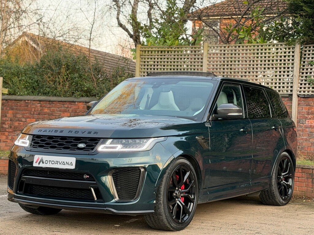 Land Rover Range Rover Sport 5.0 P575 V8 Svr Carbon Edition 4Wd Euro 6 S MJ21EKU Green #3