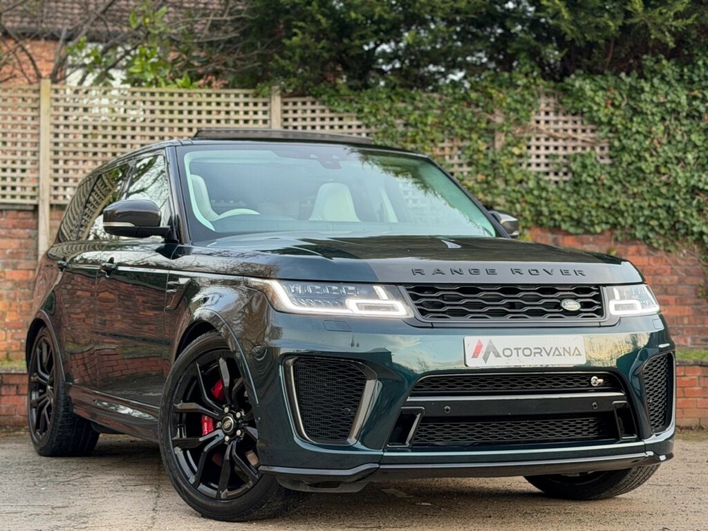 Land Rover Range Rover Sport 5.0 P575 V8 Svr Carbon Edition 4Wd Euro 6 S MJ21EKU Green #4